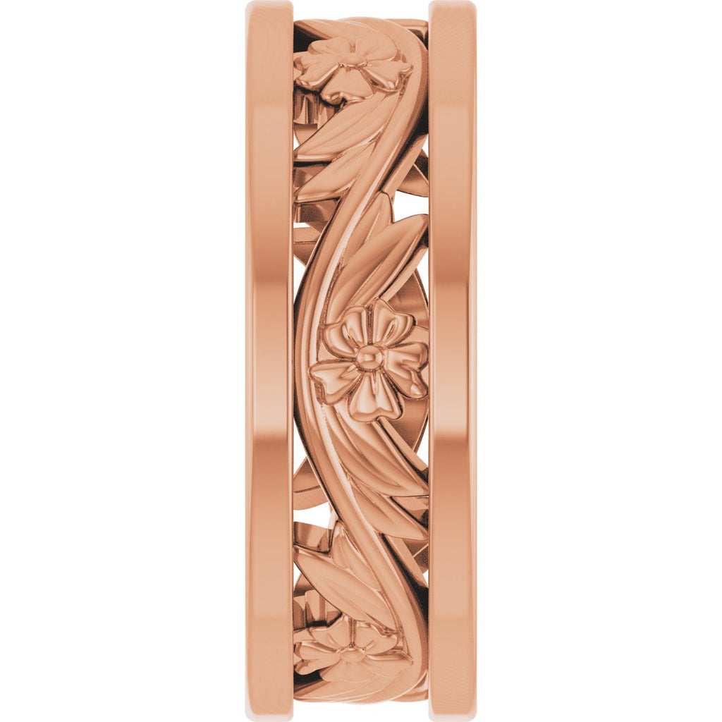 Floral Flat Band