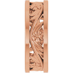 Floral Flat Band