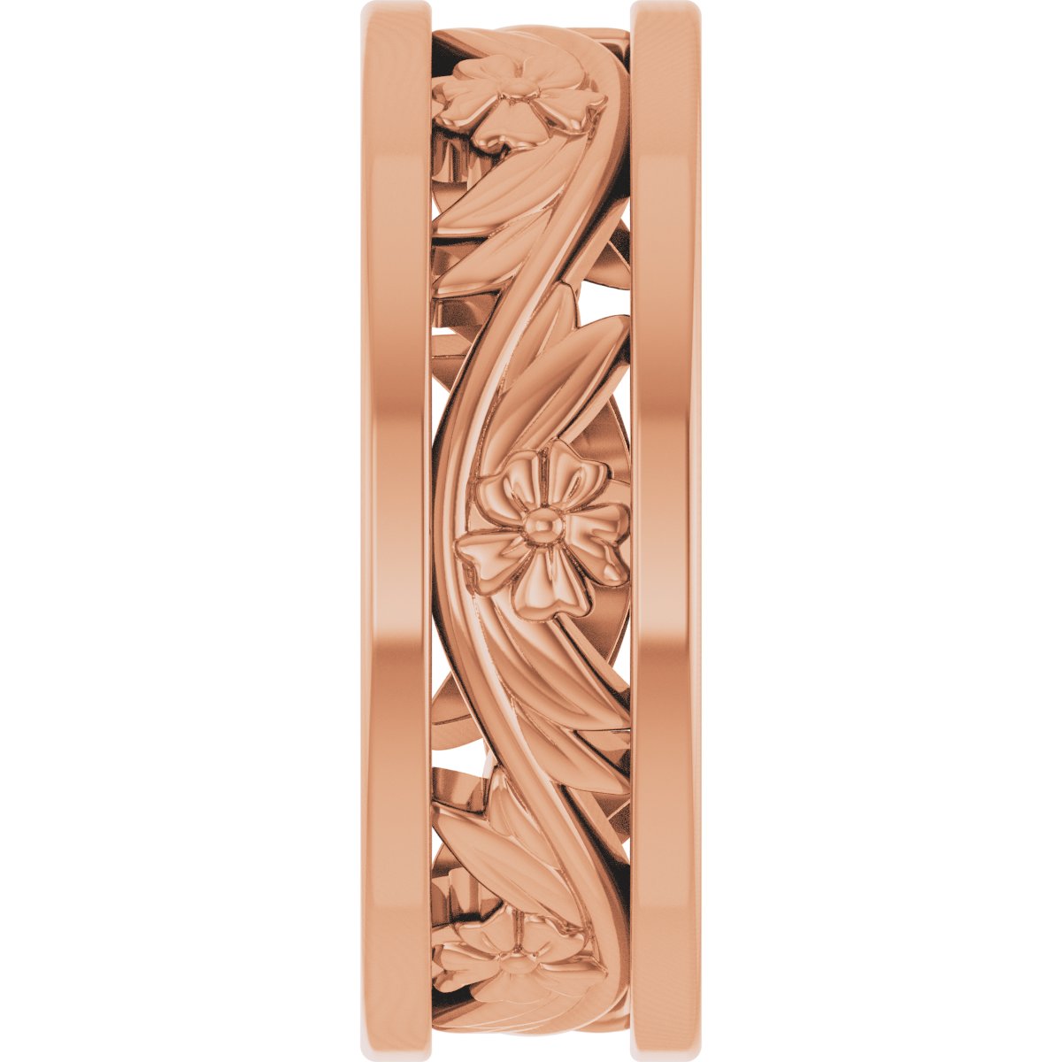 Floral Flat Band