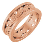 Floral Flat Band