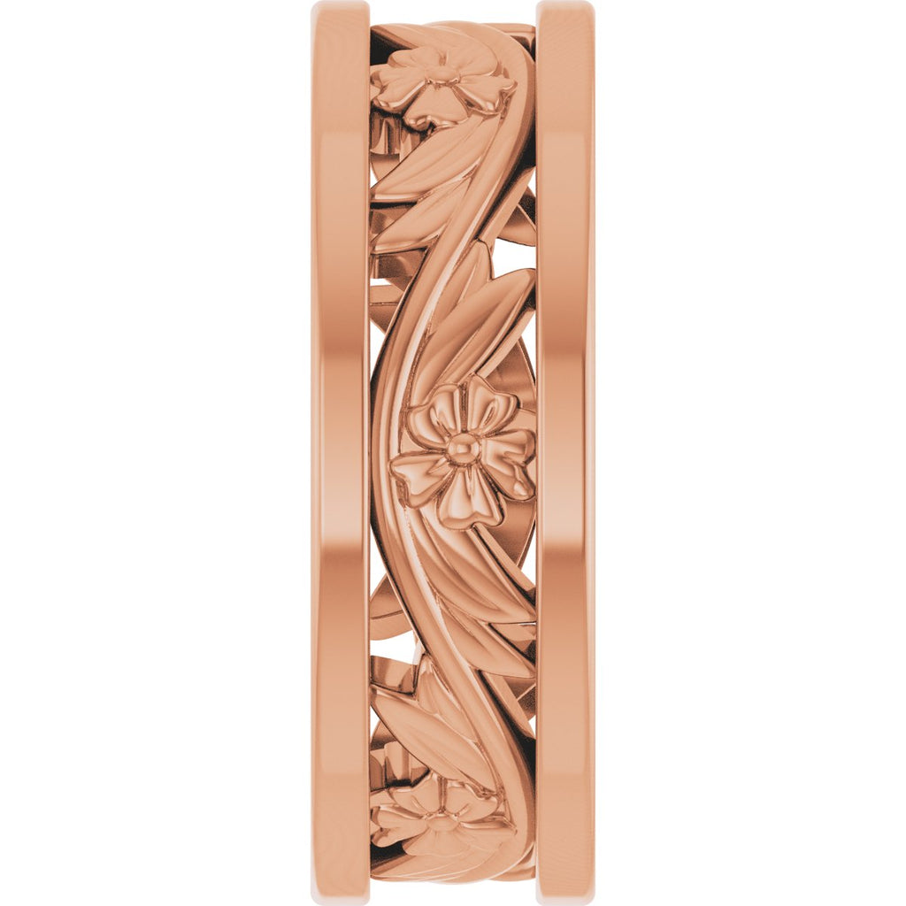 Floral Flat Band
