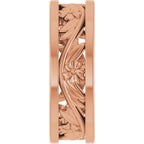 Floral Flat Band