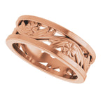 Floral Flat Band