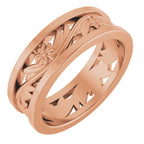 Floral Flat Band