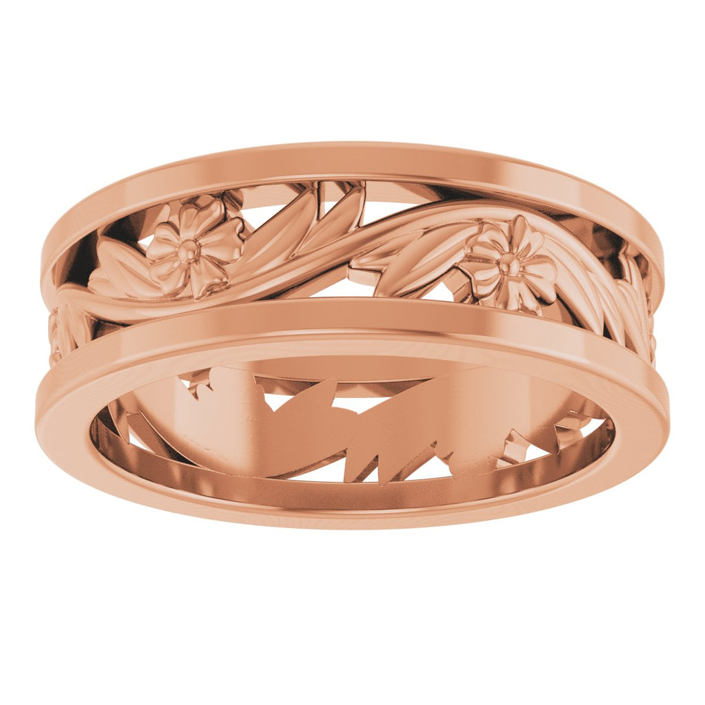 Floral Flat Band