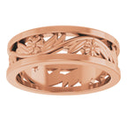 Floral Flat Band