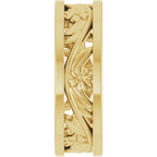 Floral Flat Band