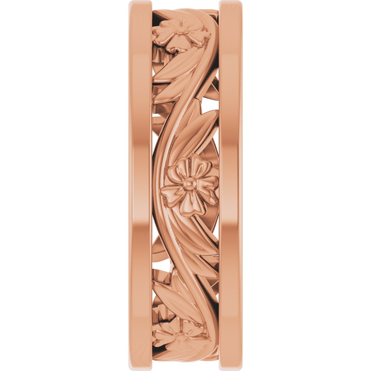 Floral Flat Band