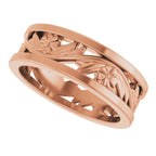 Floral Flat Band