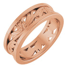 Floral Flat Band