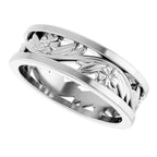Floral Flat Band