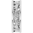Floral Flat Band