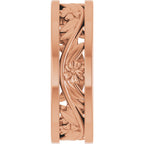 Floral Flat Band