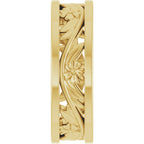 Floral Flat Band