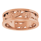 Floral Flat Band