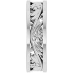 Floral Flat Band
