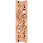 Floral Flat Band