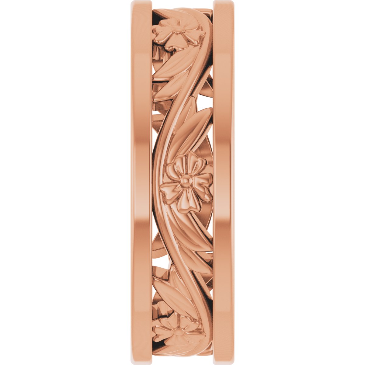 Floral Flat Band