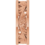 Floral Flat Band