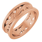 Floral Flat Band