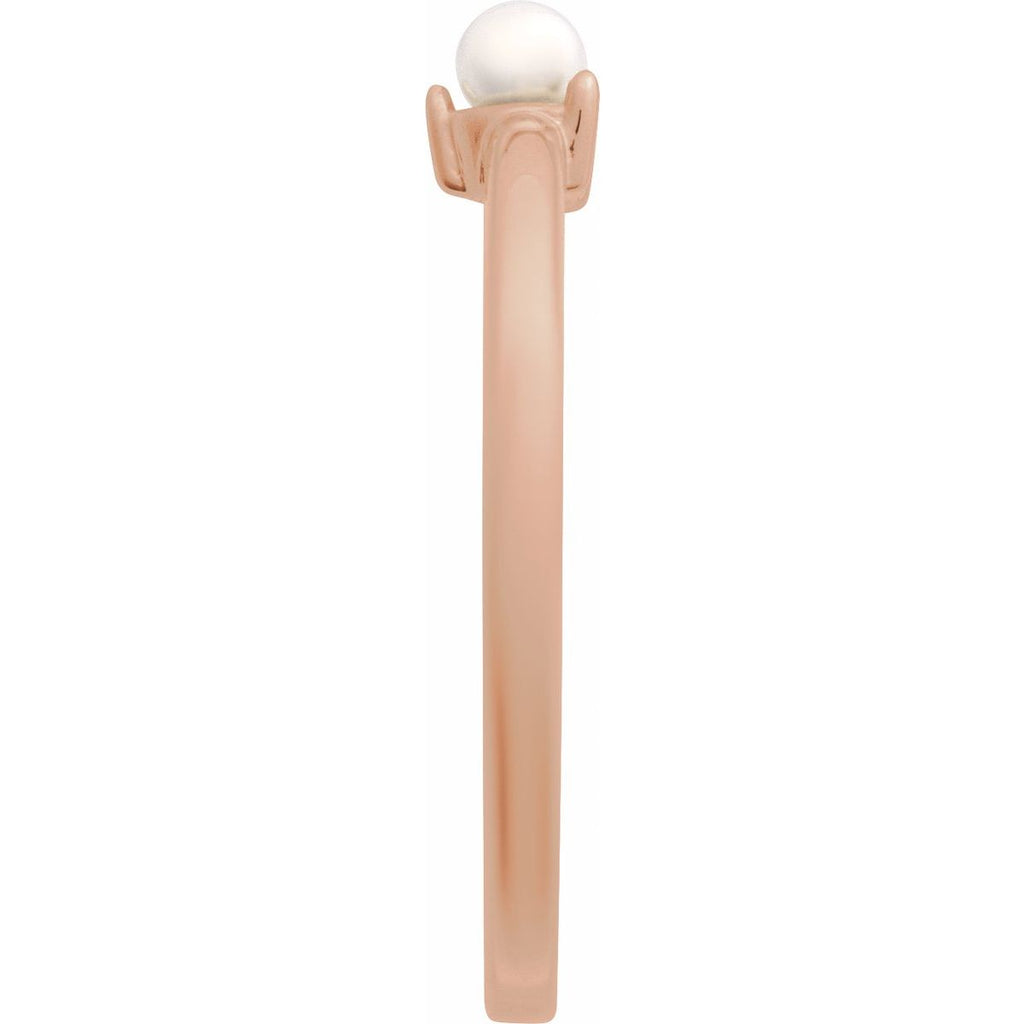 Stackable Pearl Ring