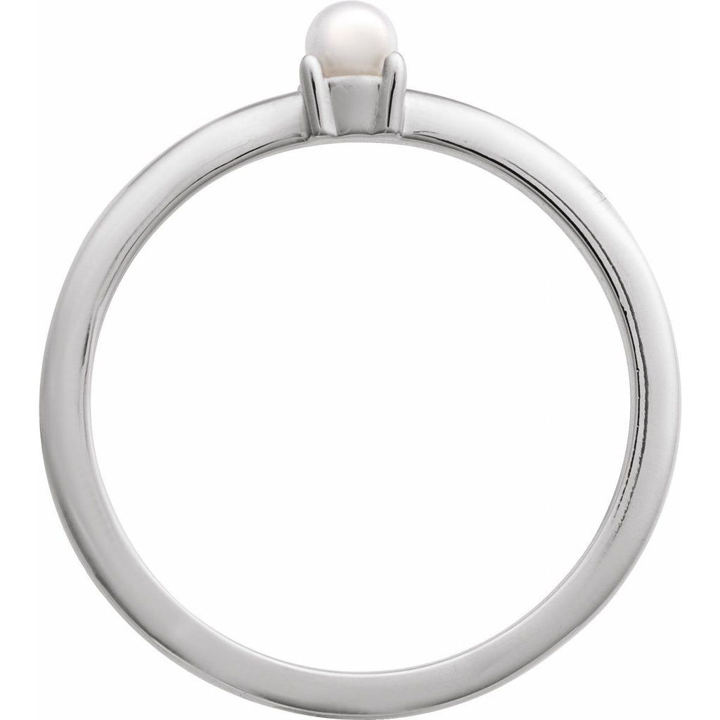 Stackable Pearl Ring