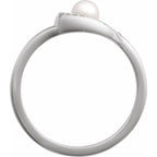 Accented Pearl Ring