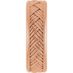 Woven-Design Flat Band