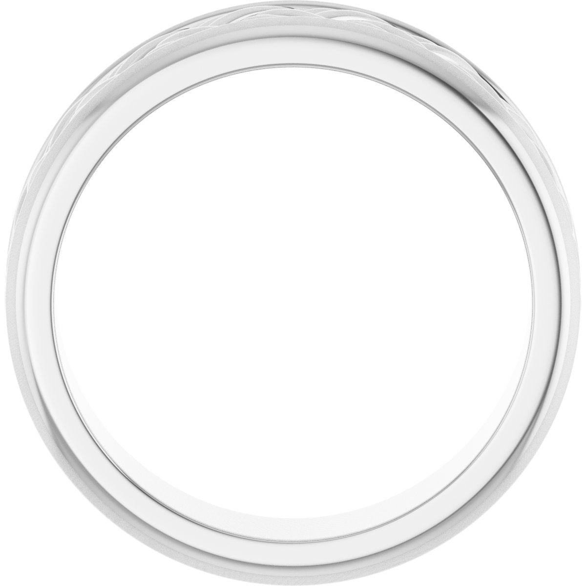 Woven-Design Flat Band