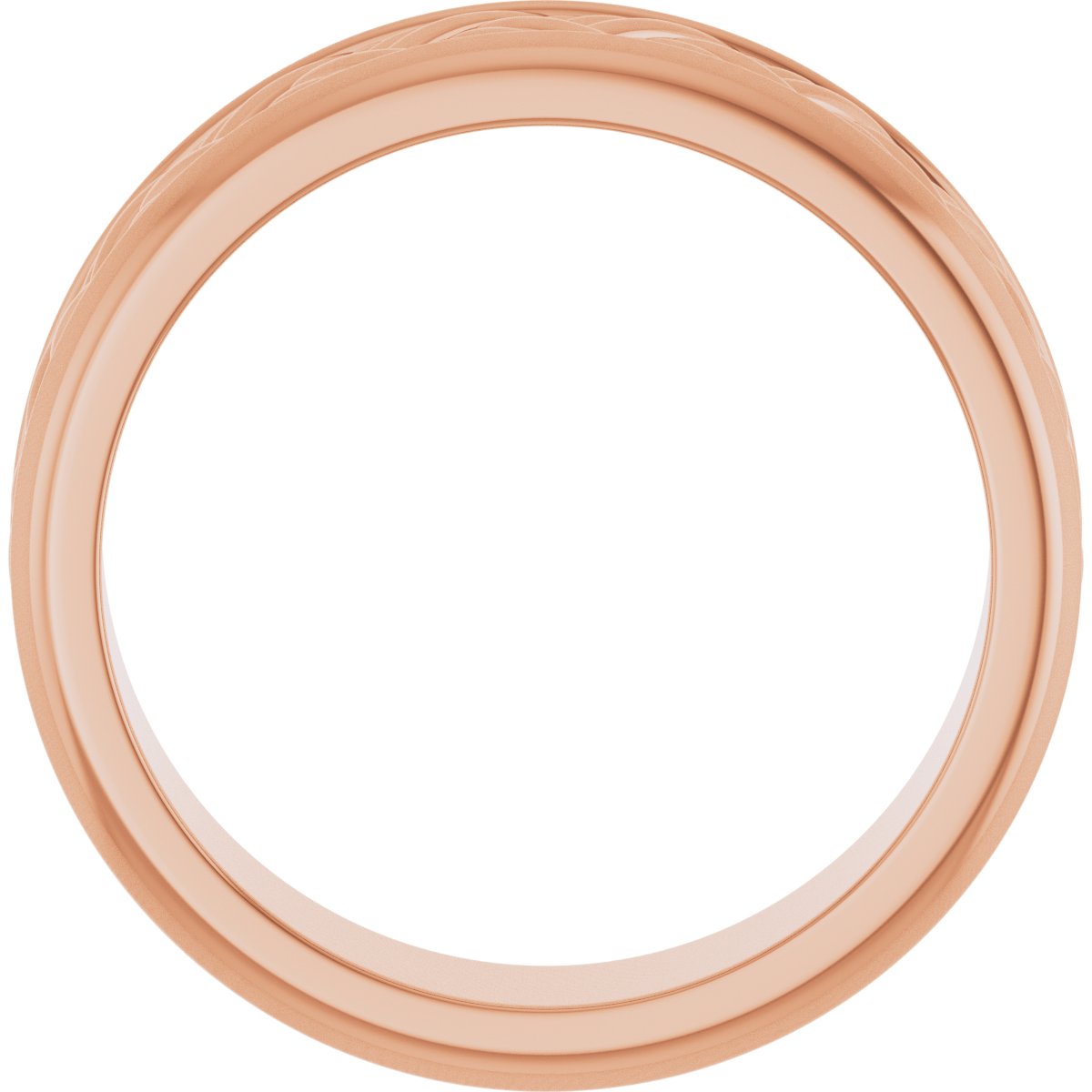 Woven-Design Flat Band