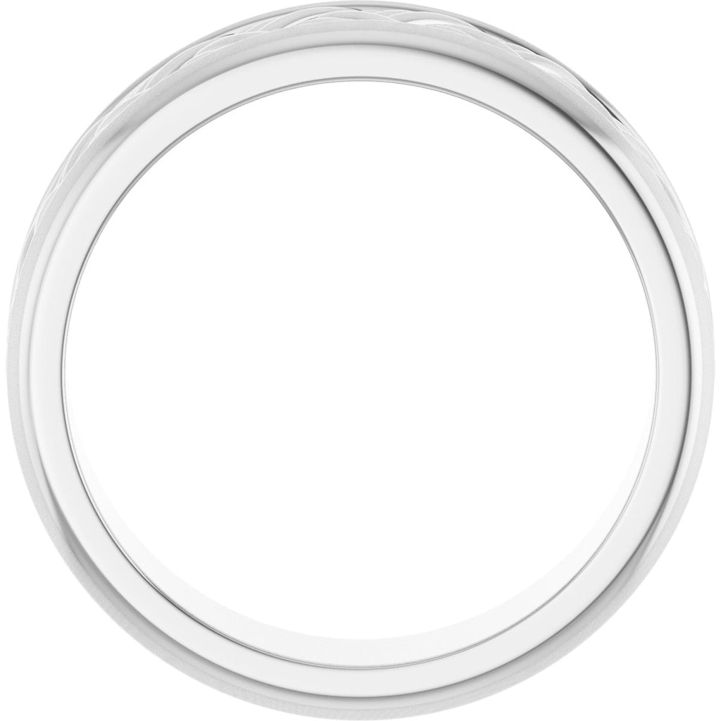 Woven-Design Flat Band
