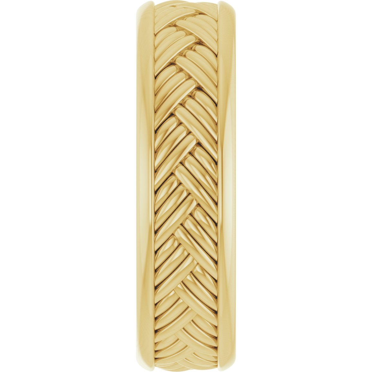Woven-Design Flat Band
