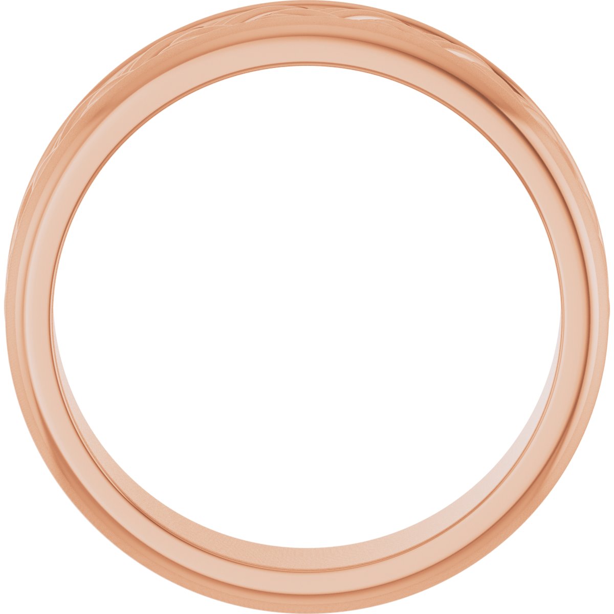 Woven-Design Flat Band