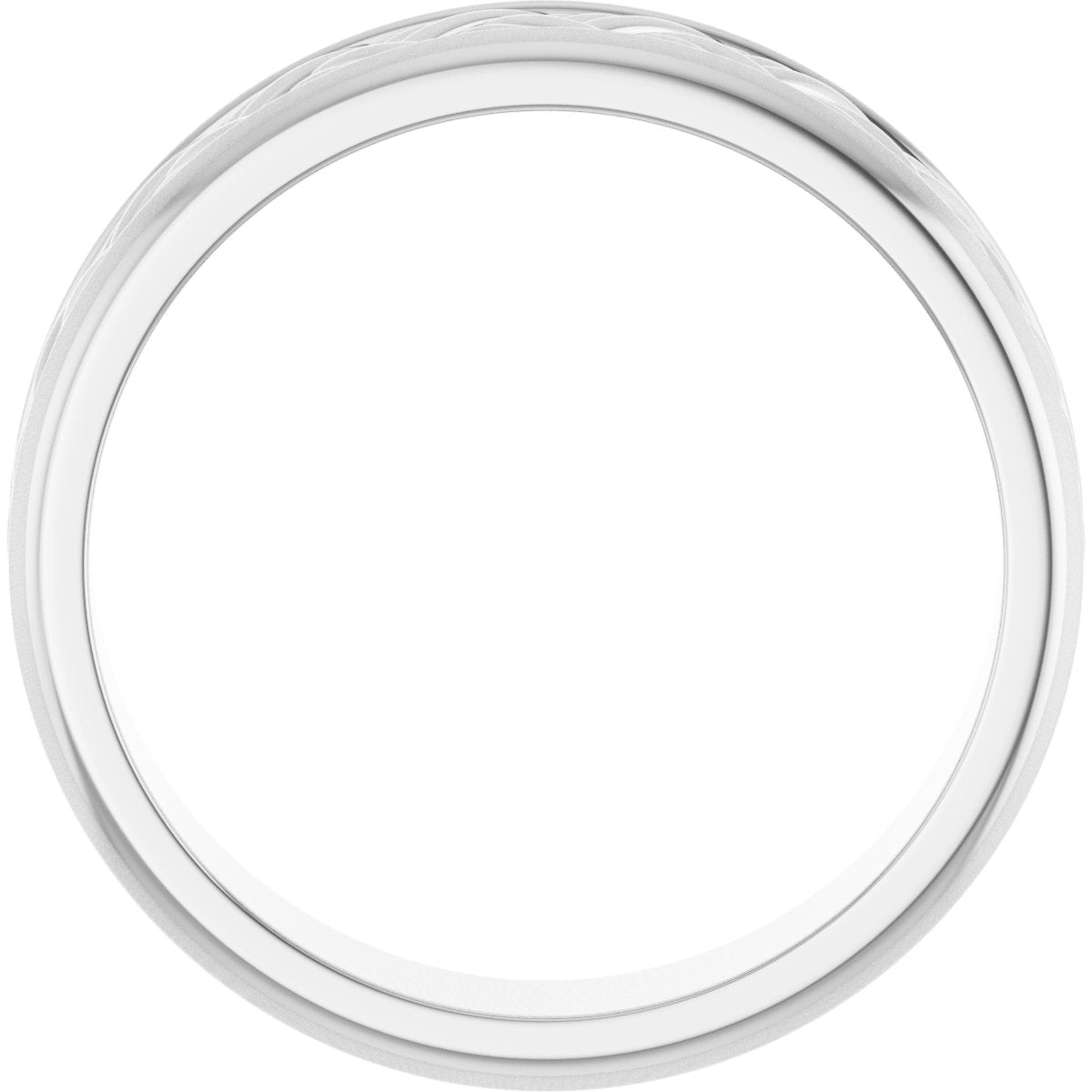 Woven-Design Flat Band