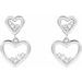 Accented Heart Earrings