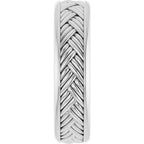 Woven-Design Flat Band