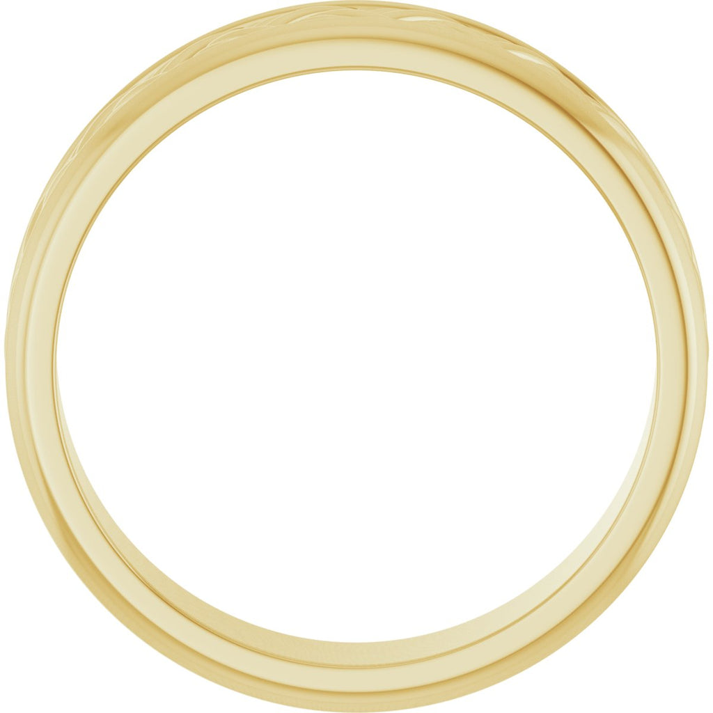 Woven-Design Flat Band