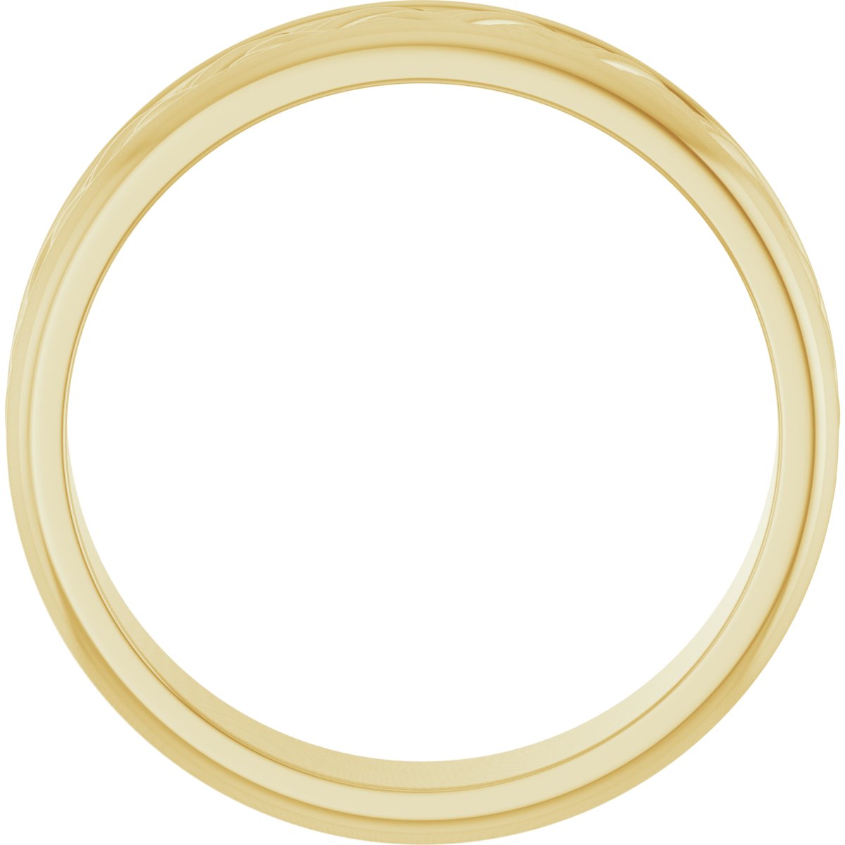 Woven-Design Flat Band