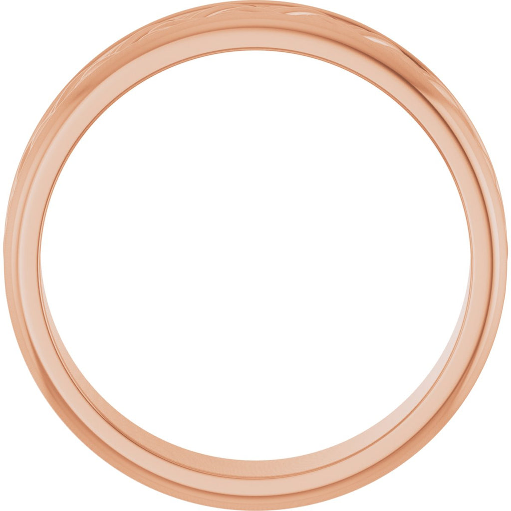 Woven-Design Flat Band