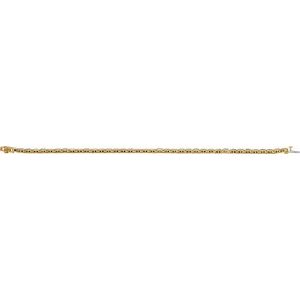 Bezel-Set Line Bracelet
