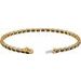 Bezel-Set Line Bracelet