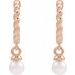Pearl Hoop Earrings