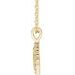 Engravable Accented Necklace or Pendant