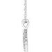 Engravable Accented Necklace or Pendant