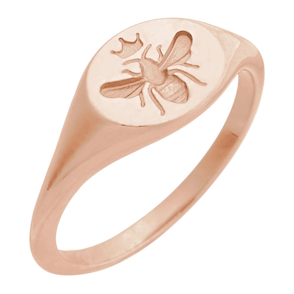 Intaglio Bee Signet Ring
