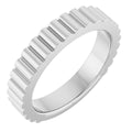 Ribbed Peg Shank or Band
