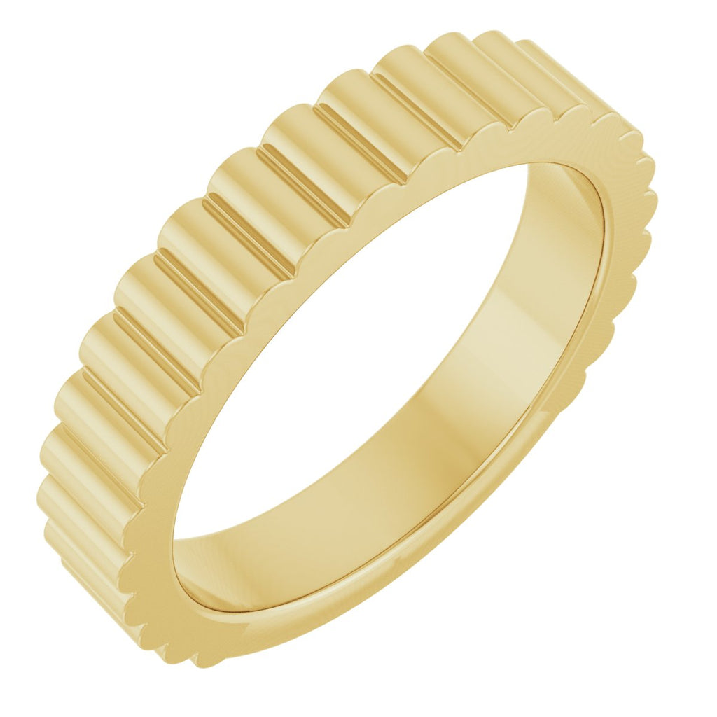Ribbed Peg Shank or Band