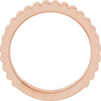 Ribbed Peg Shank or Band