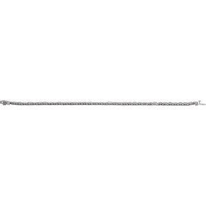 Bezel-Set Line Bracelet