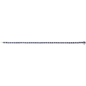 Bezel-Set Line Bracelet
